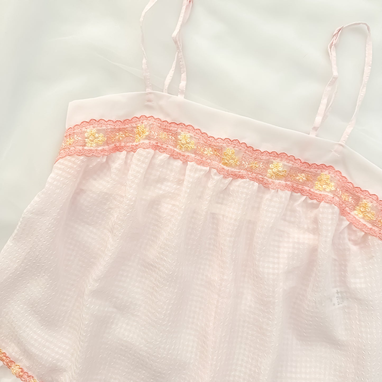 Japanese Soft Pink Babydoll Camisole
