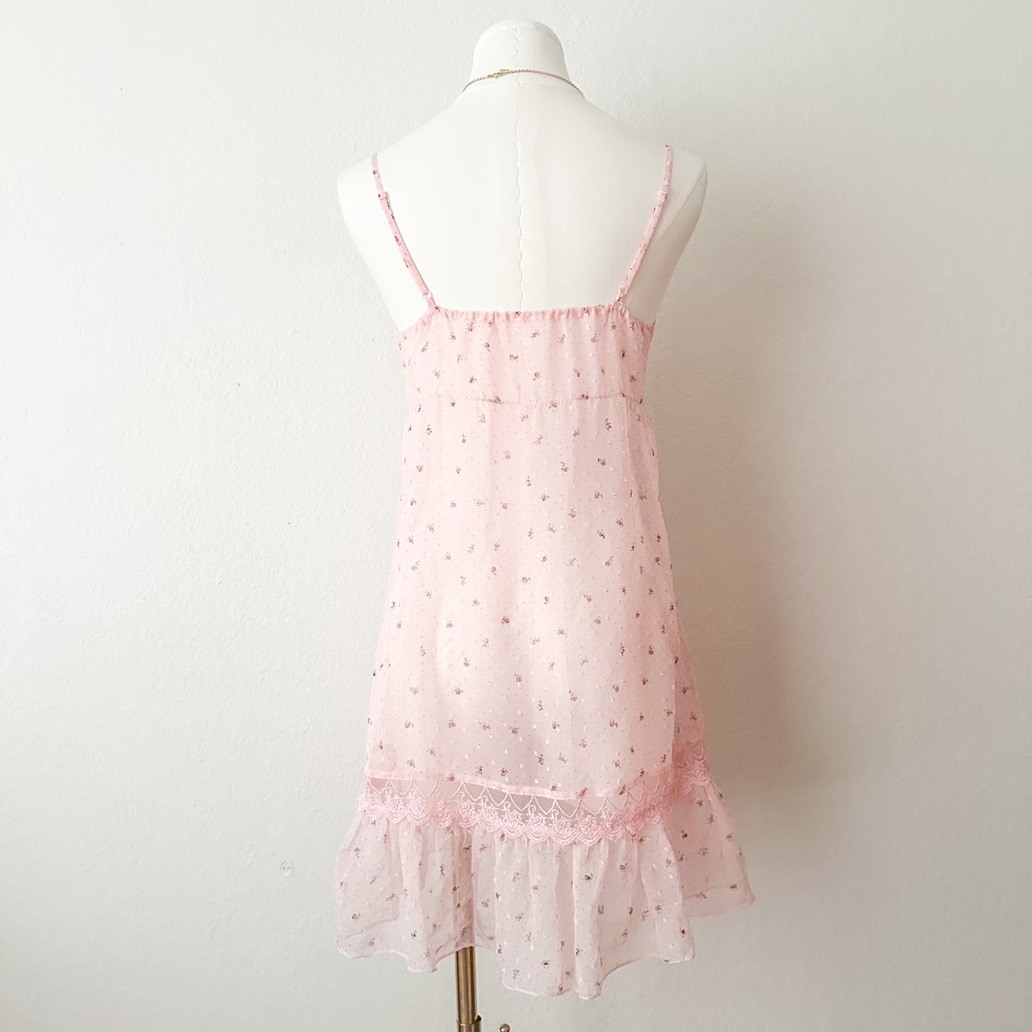 Sheer Rosebud Fairy Slip