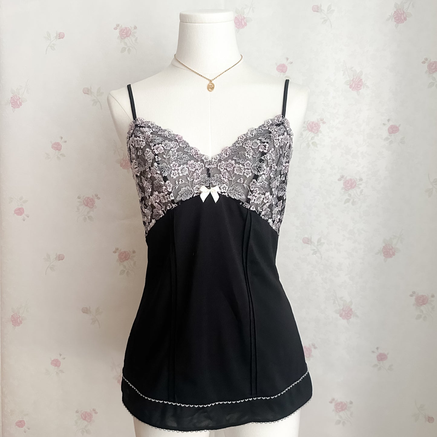 Japanese Floral Lace Camisole