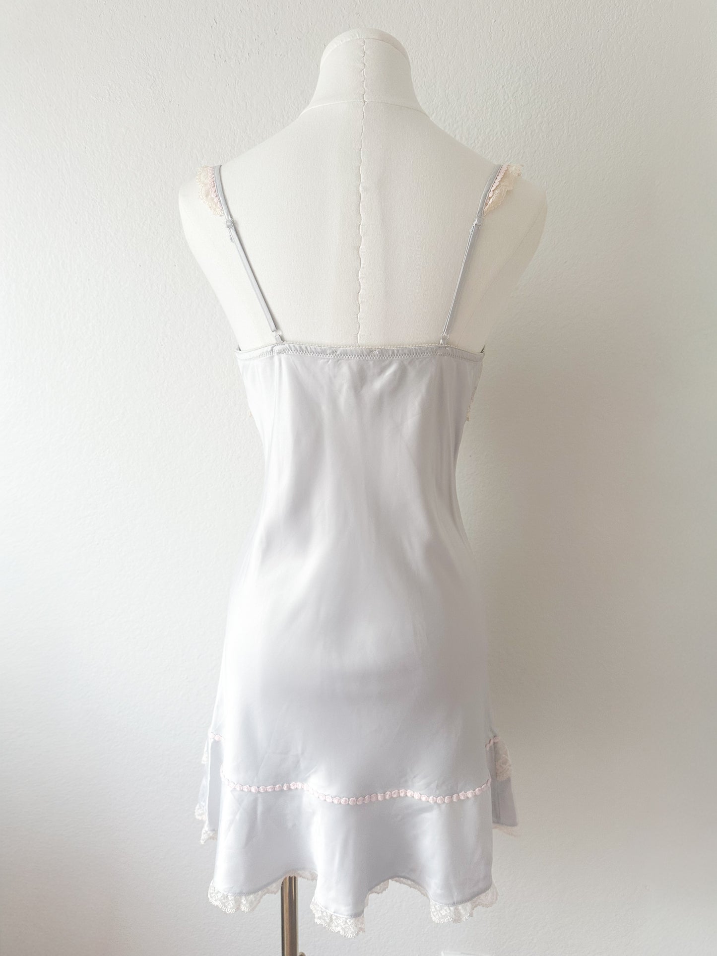 Pearl Satin Reverie Slipdress