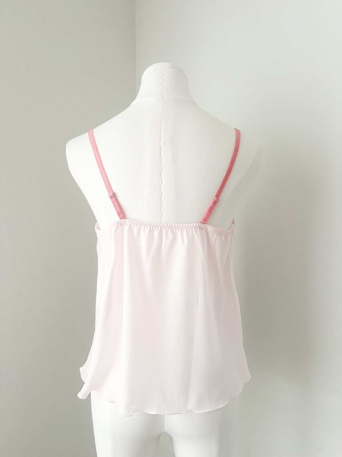Rosy Blush Chiffon Camisole