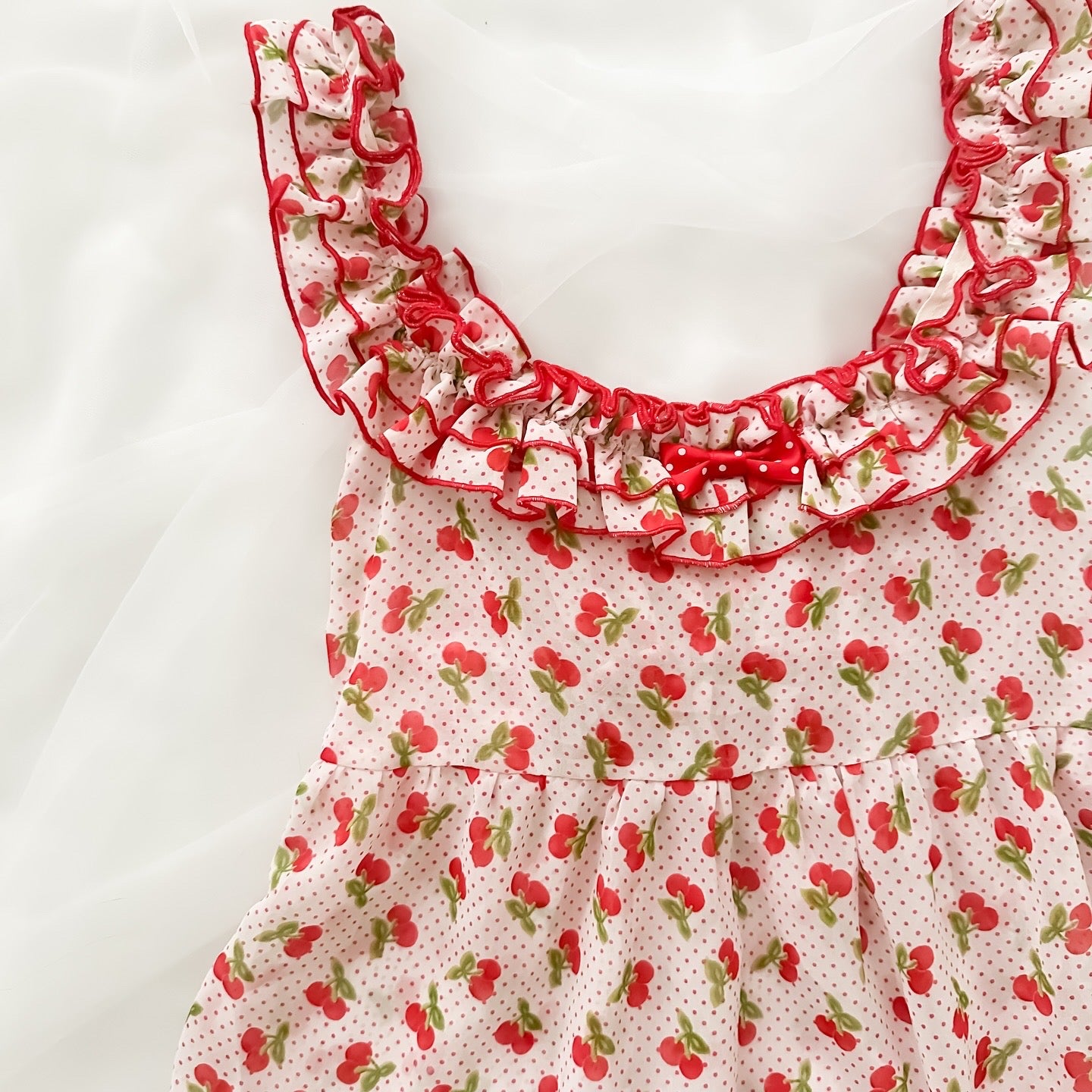 Cherry Julibee Babydoll top