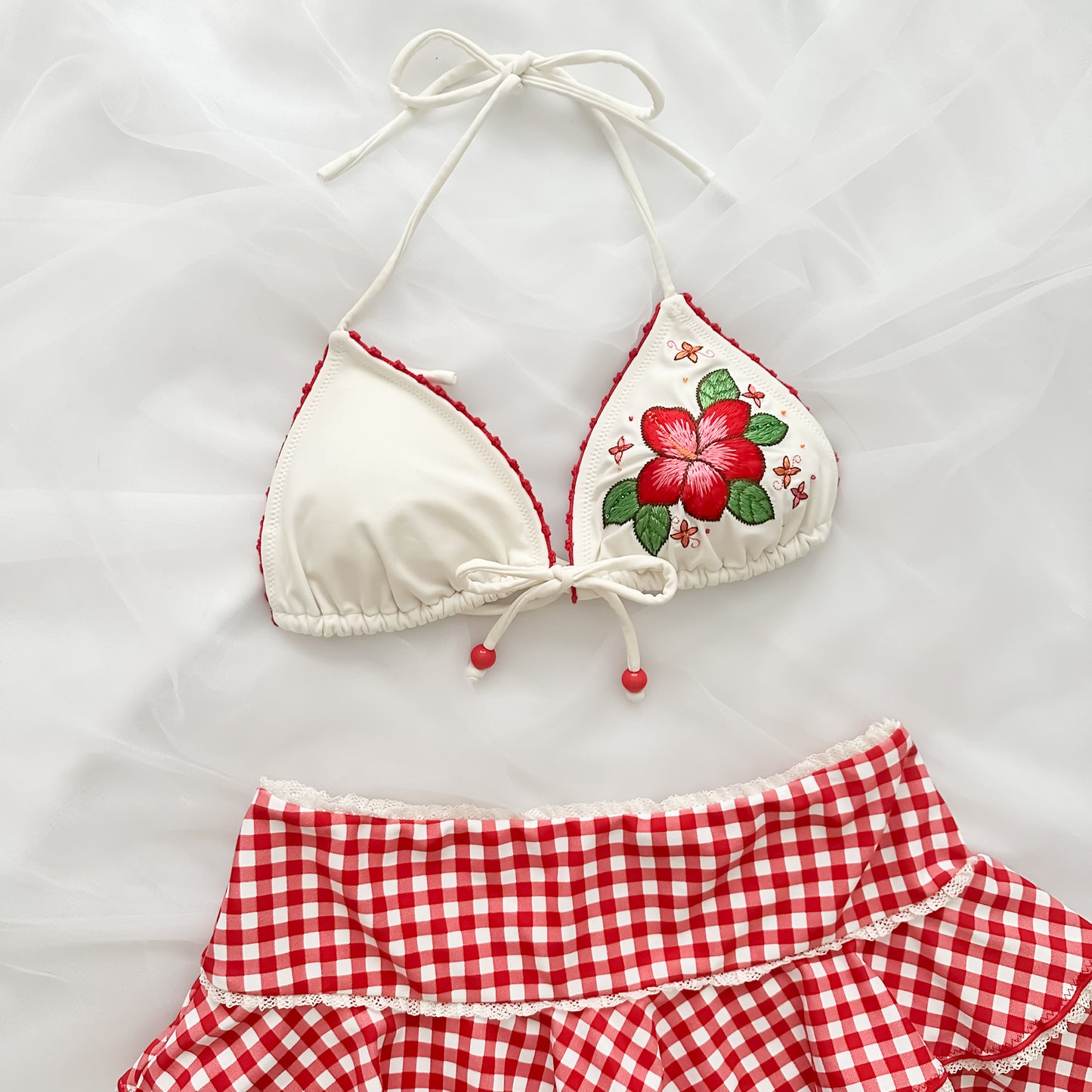 Tropical Hibiscus Bikini Set