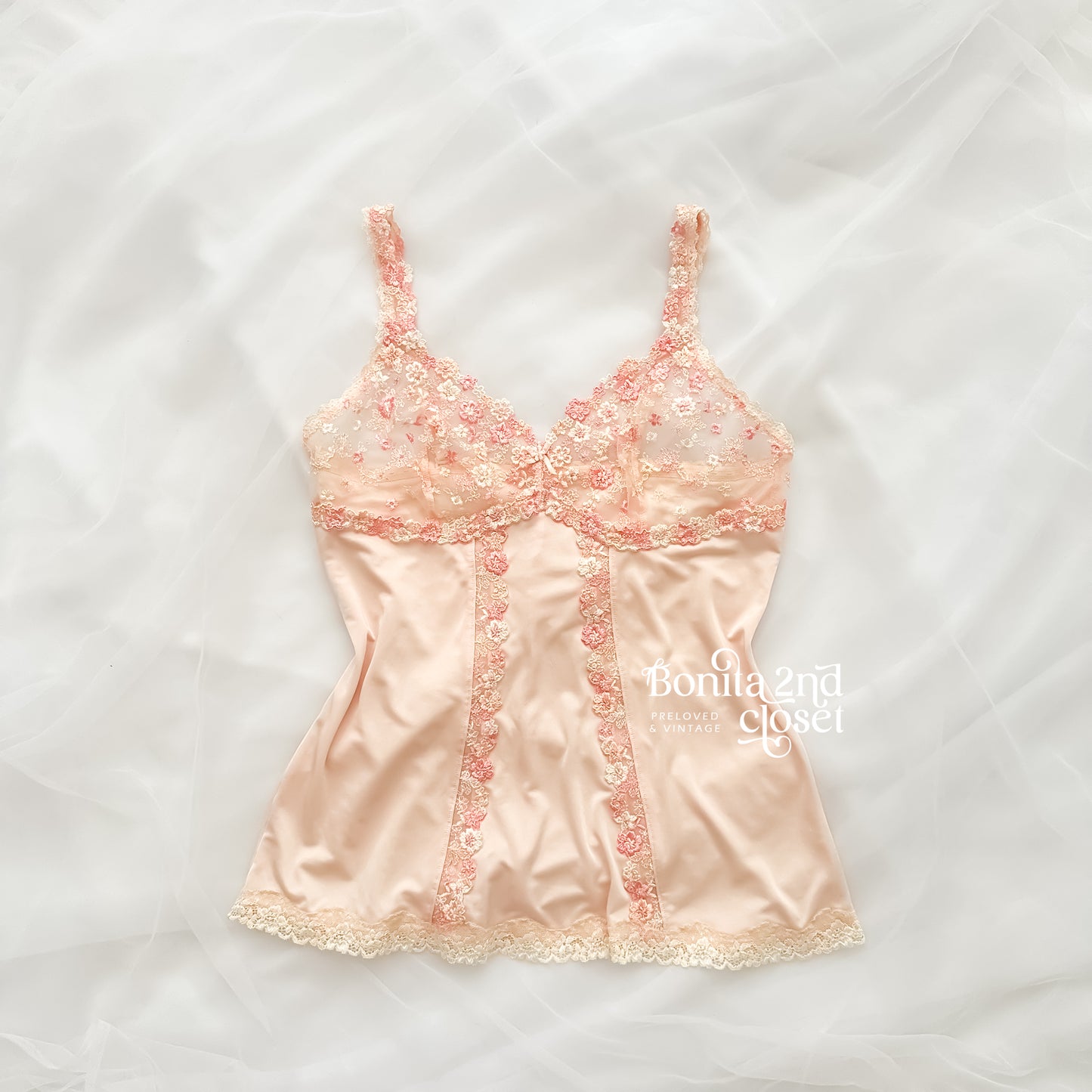Rose Petal Lace Camisole