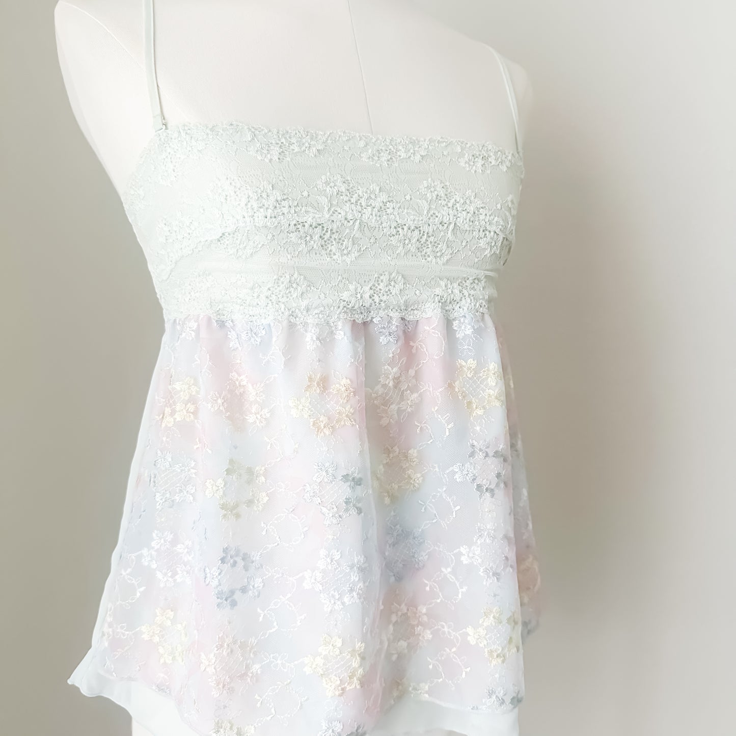 Floral Pastel Garden Camisole