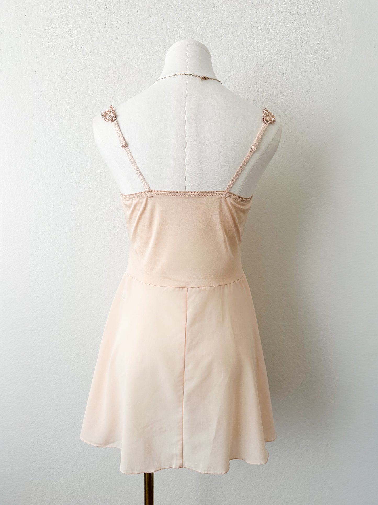 Champagne Embroidery Slipdress