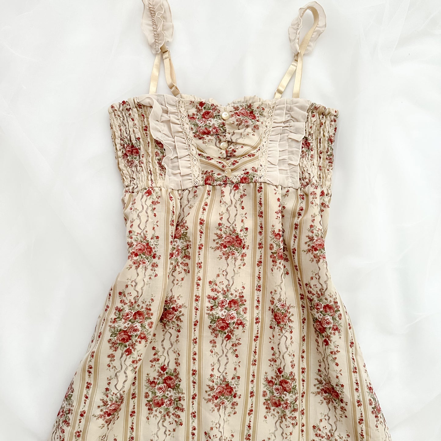 Axes Femme Vintage Floral Maxi Dress