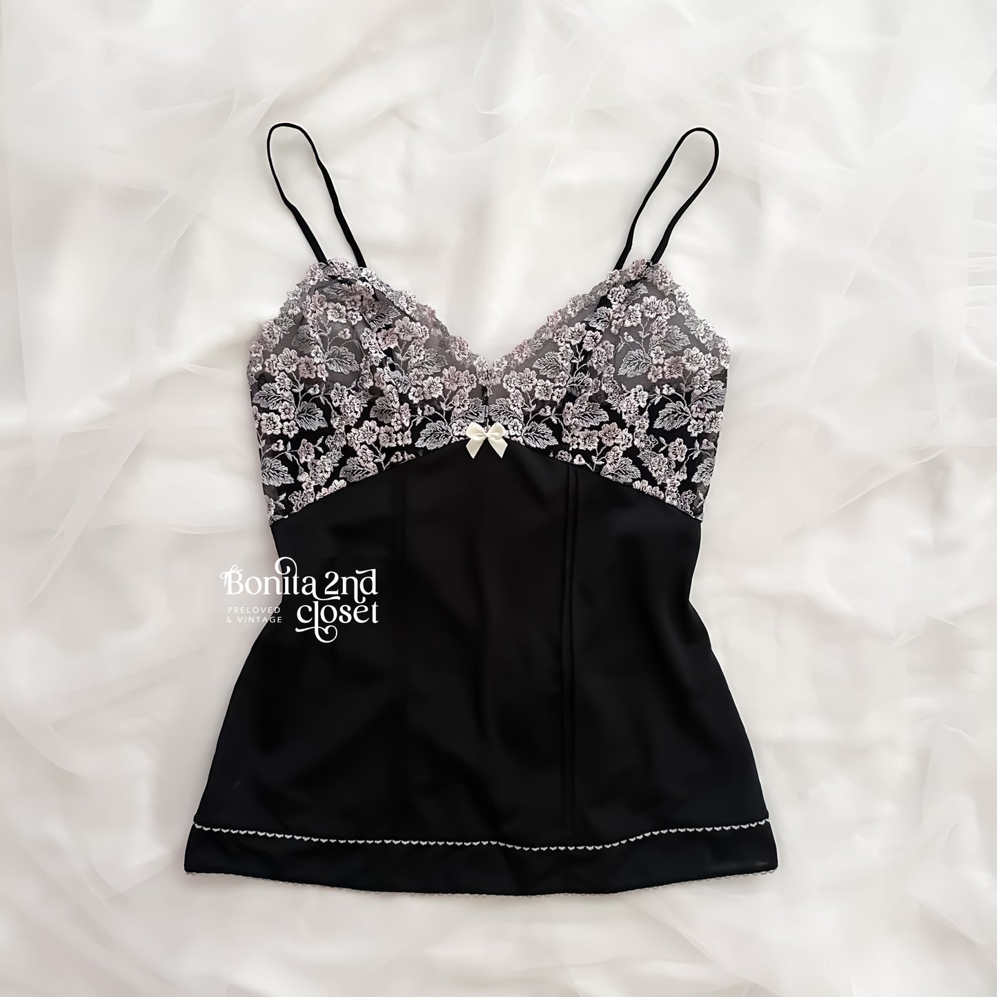Japanese Floral Lace Camisole