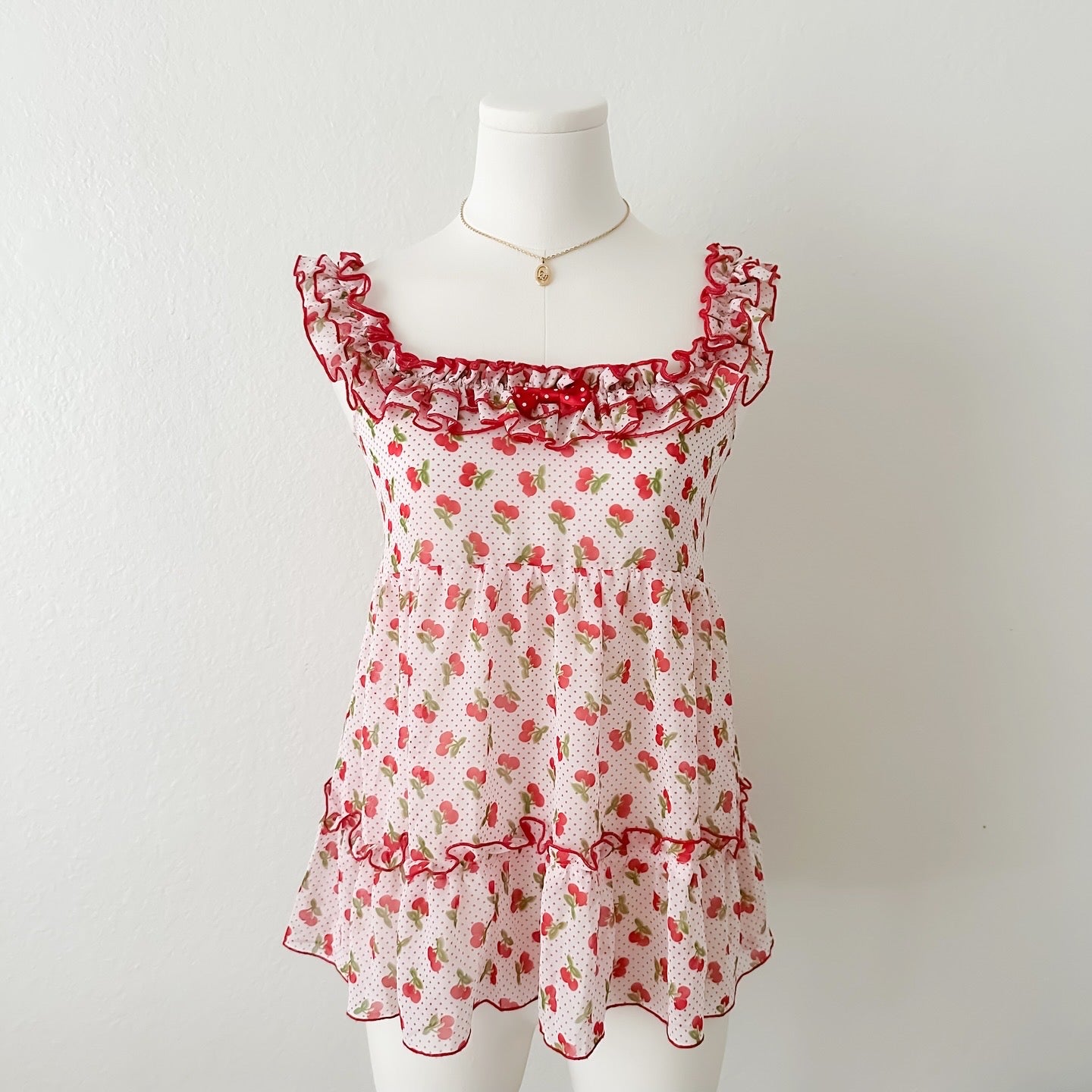 Cherry Julibee Babydoll top