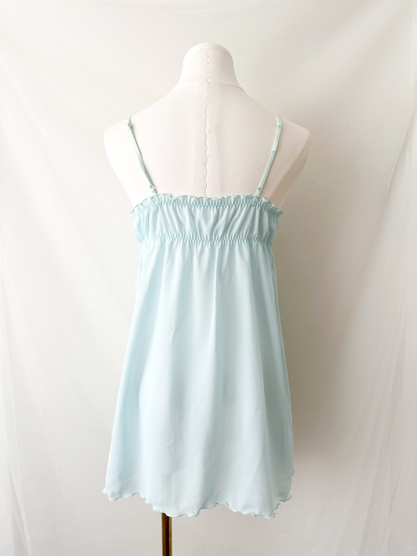 Sky Ribbon Babydoll Slip