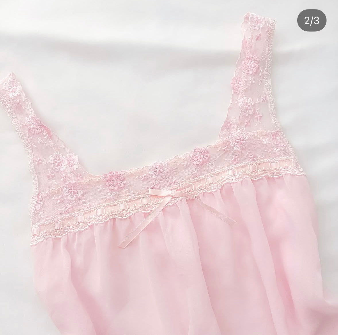 Sheer Blossom Babydoll