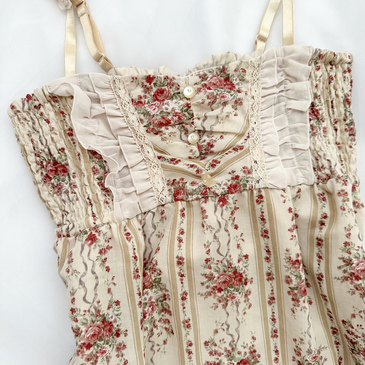 Axes Femme Vintage Floral Maxi Dress