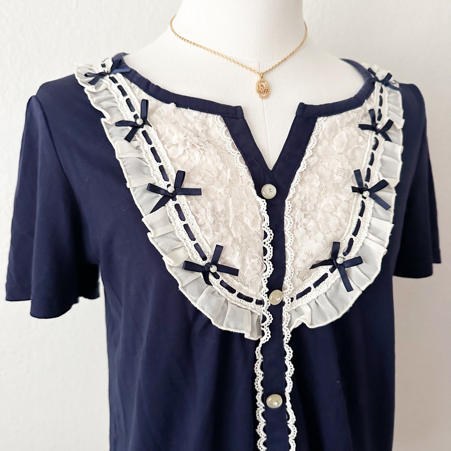 Axes Femme Navy Blouse