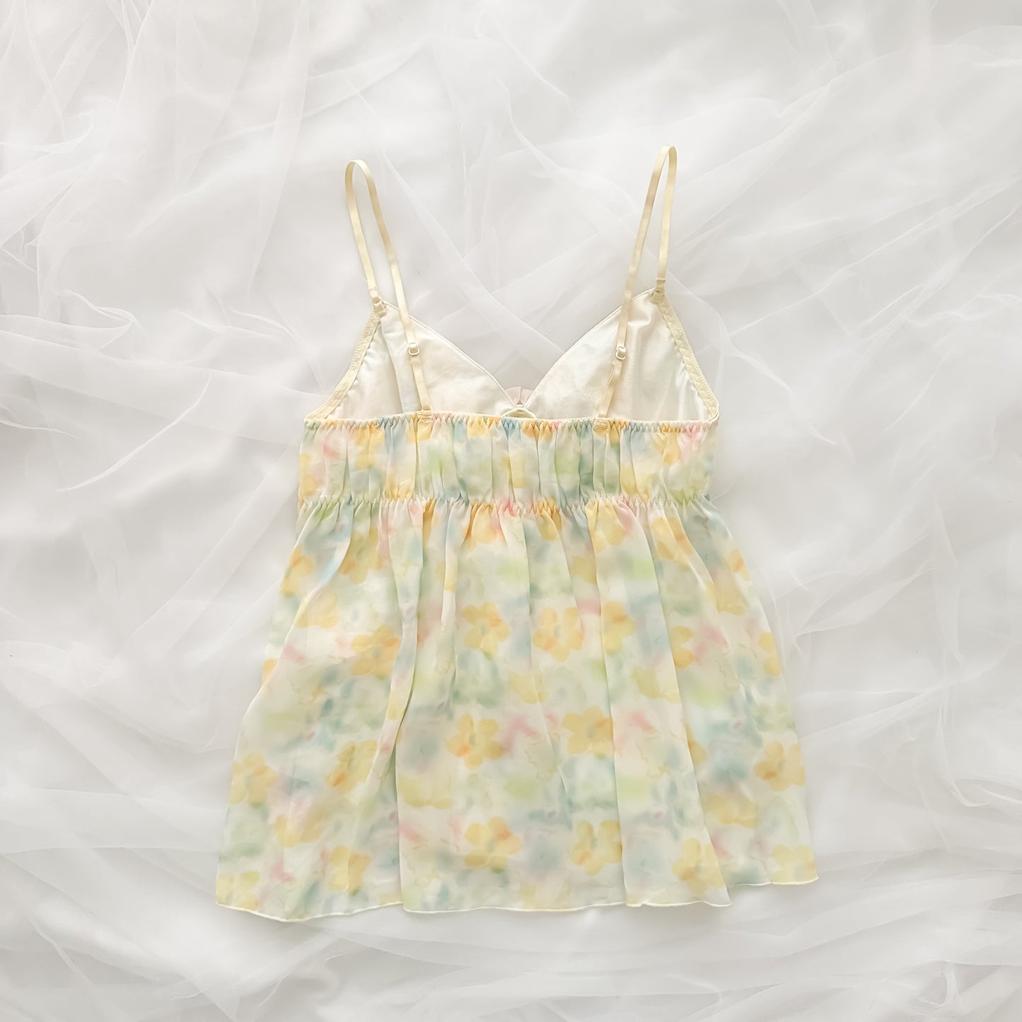 Lemon Meringue Bloom Camisole