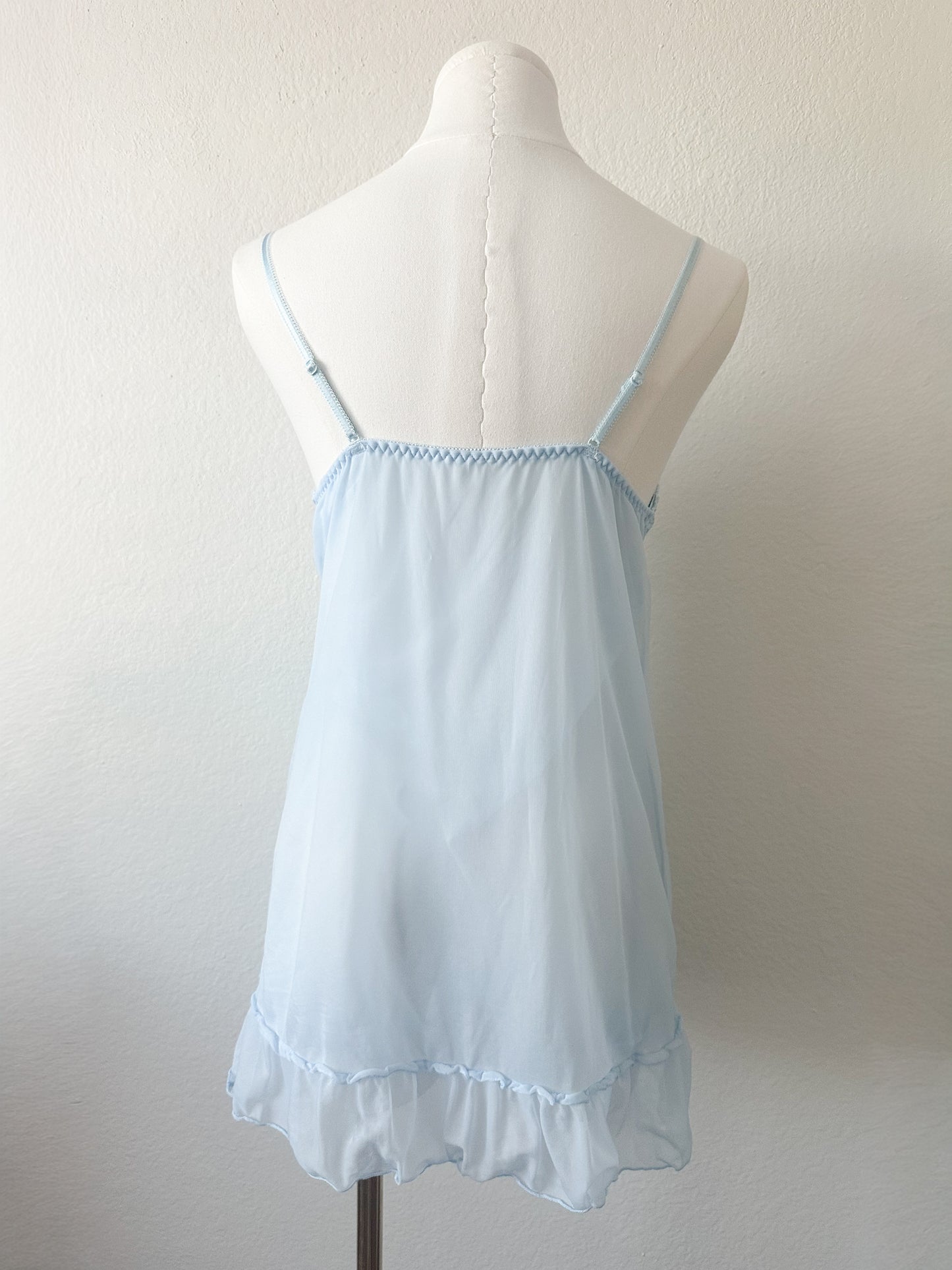 Skyfluff Ruffle Slipdress
