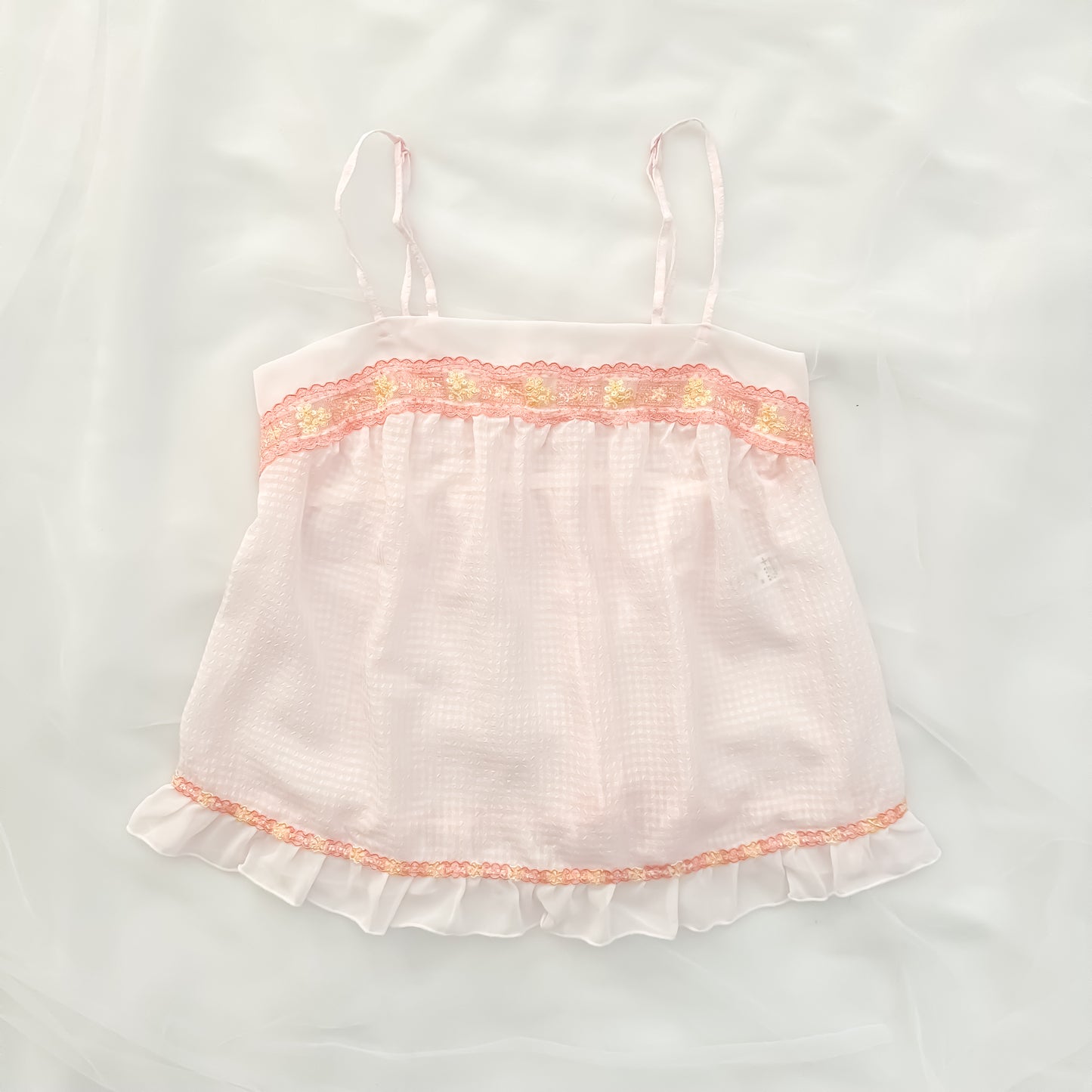 Japanese Soft Pink Babydoll Camisole