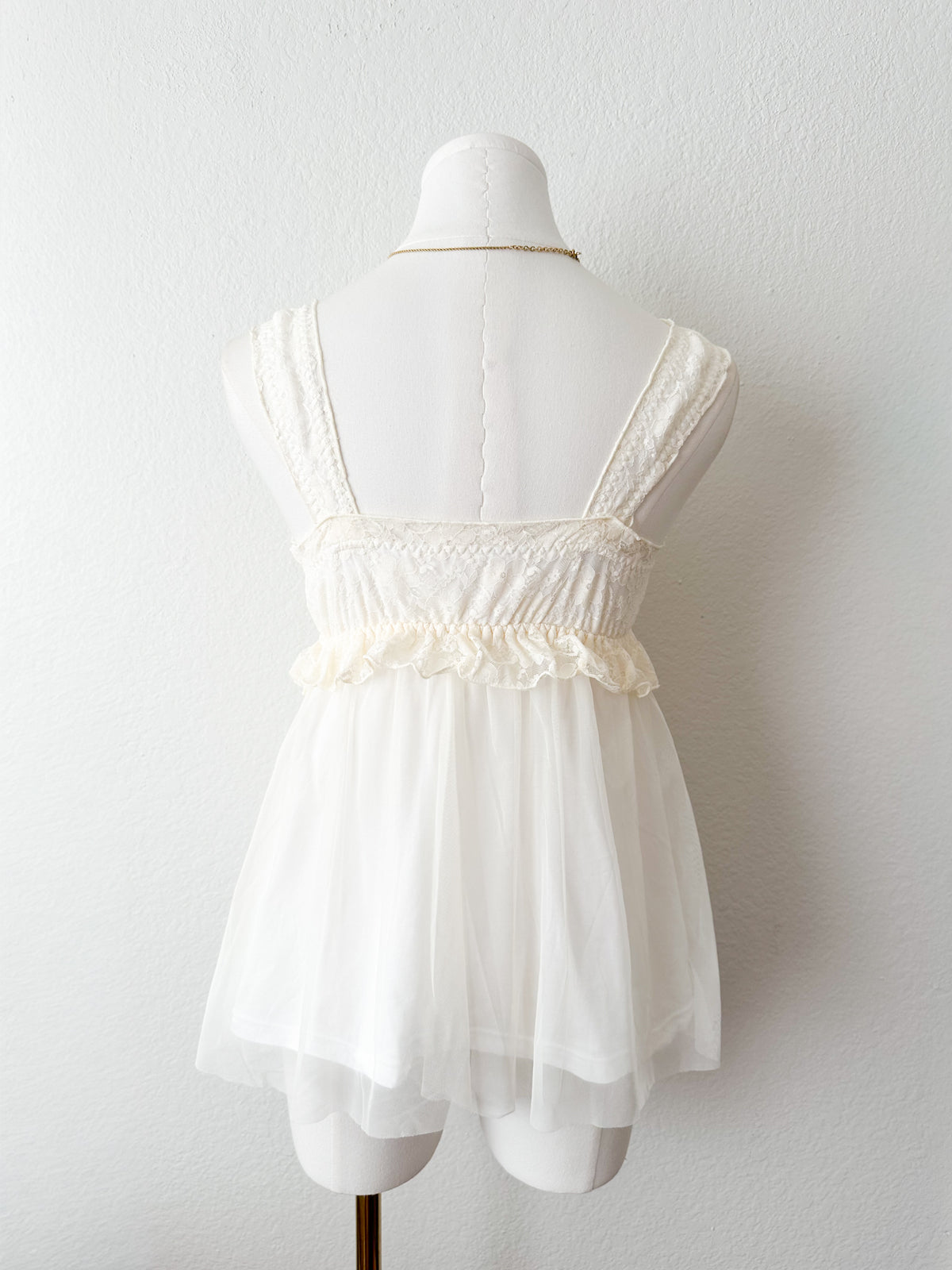 Vanilla Lace Babydoll Camisole