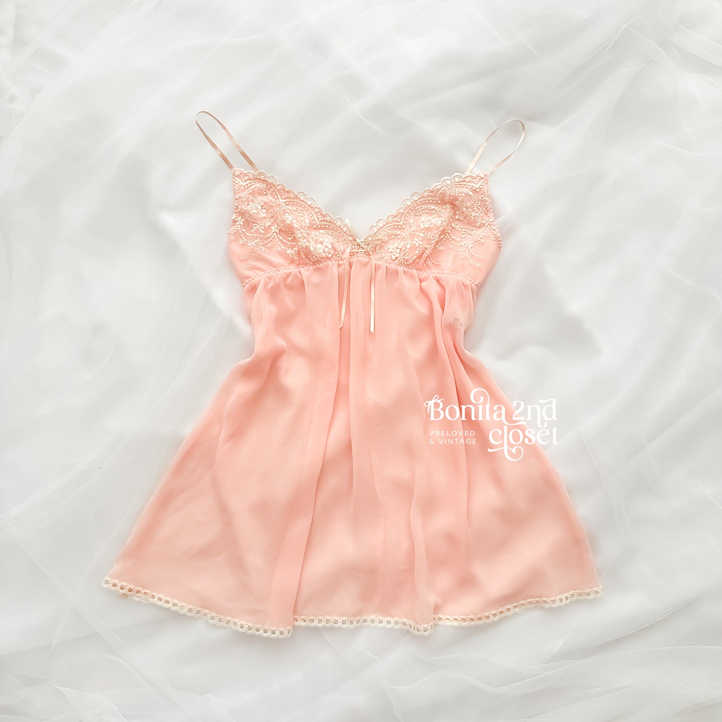Peach Sundae Babydoll Camisole