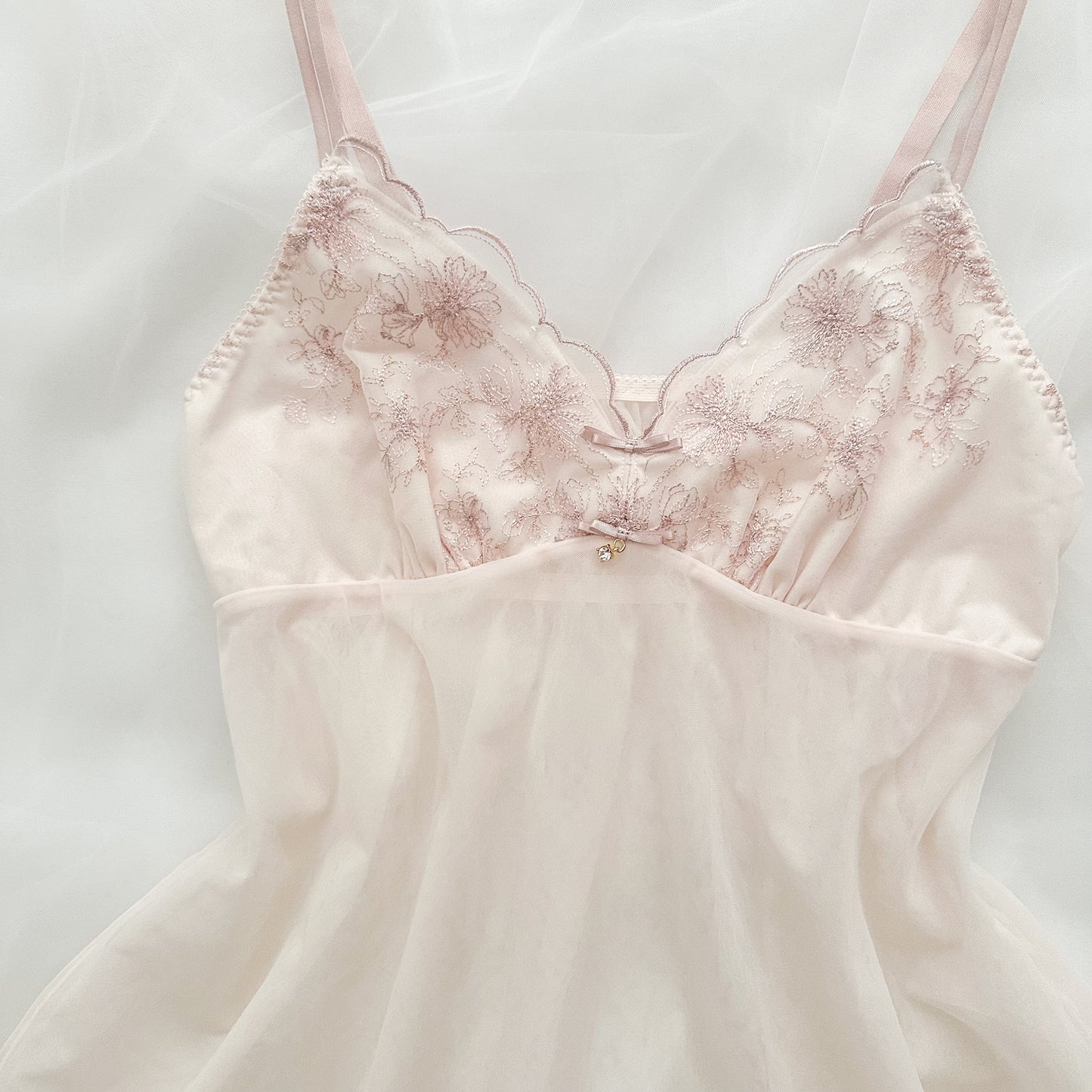Soft Blush Floral Camisole
