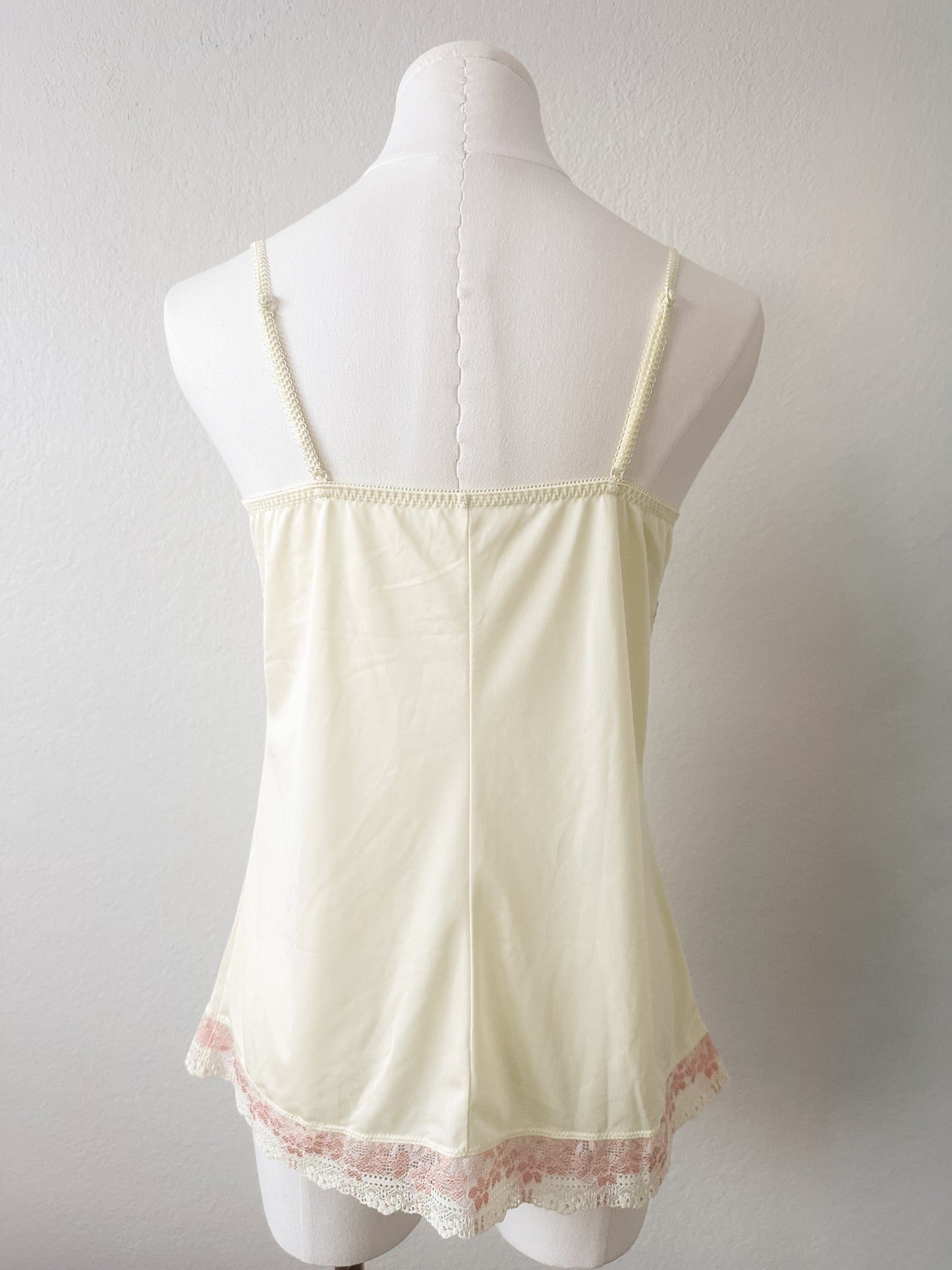 Butter Cream Floral Camisole
