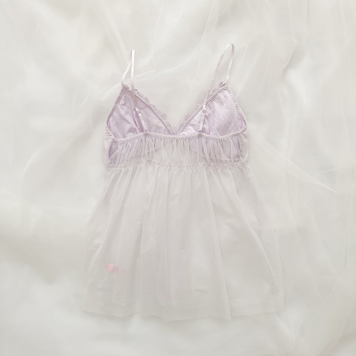 Lavender Floral Lace Camisole