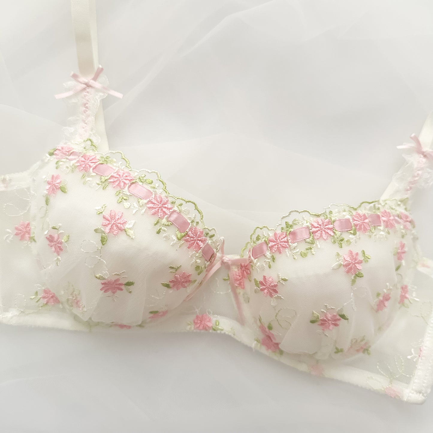 Coquette Blossom Bra 34A