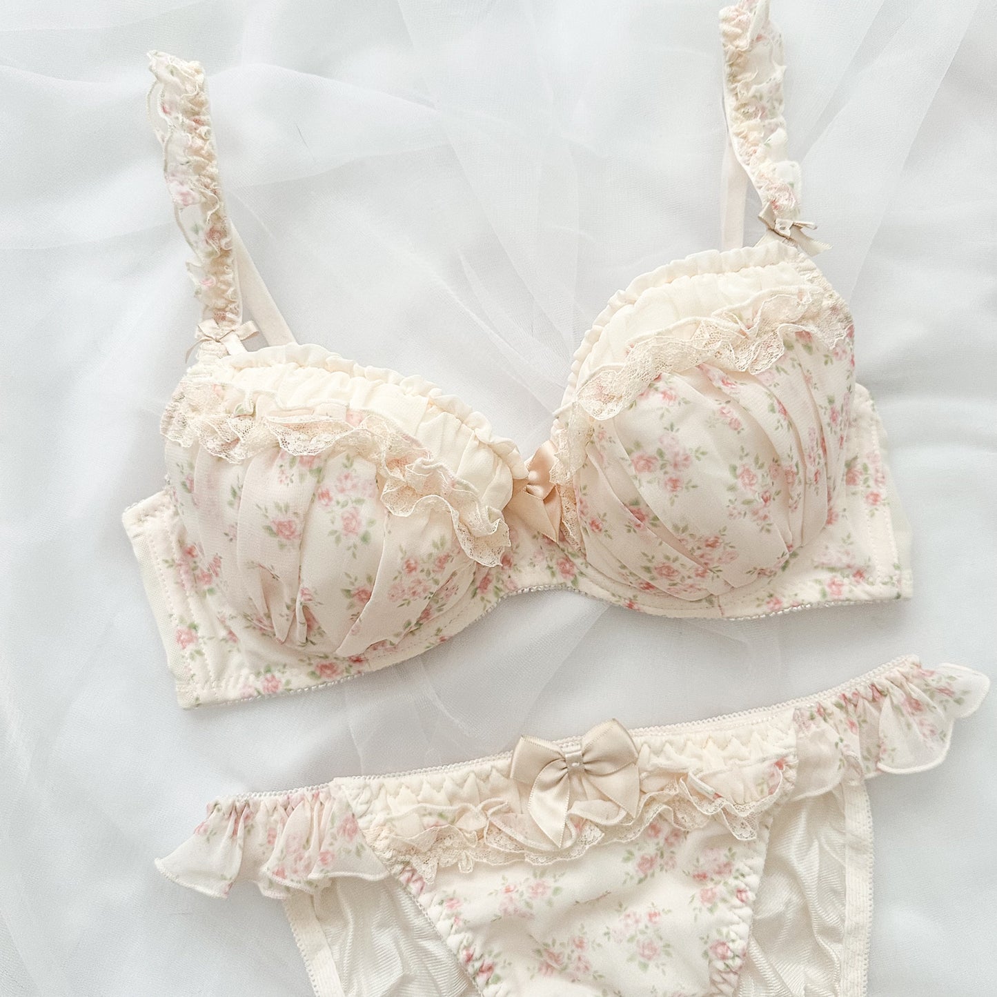 Vanilla Cream bra set