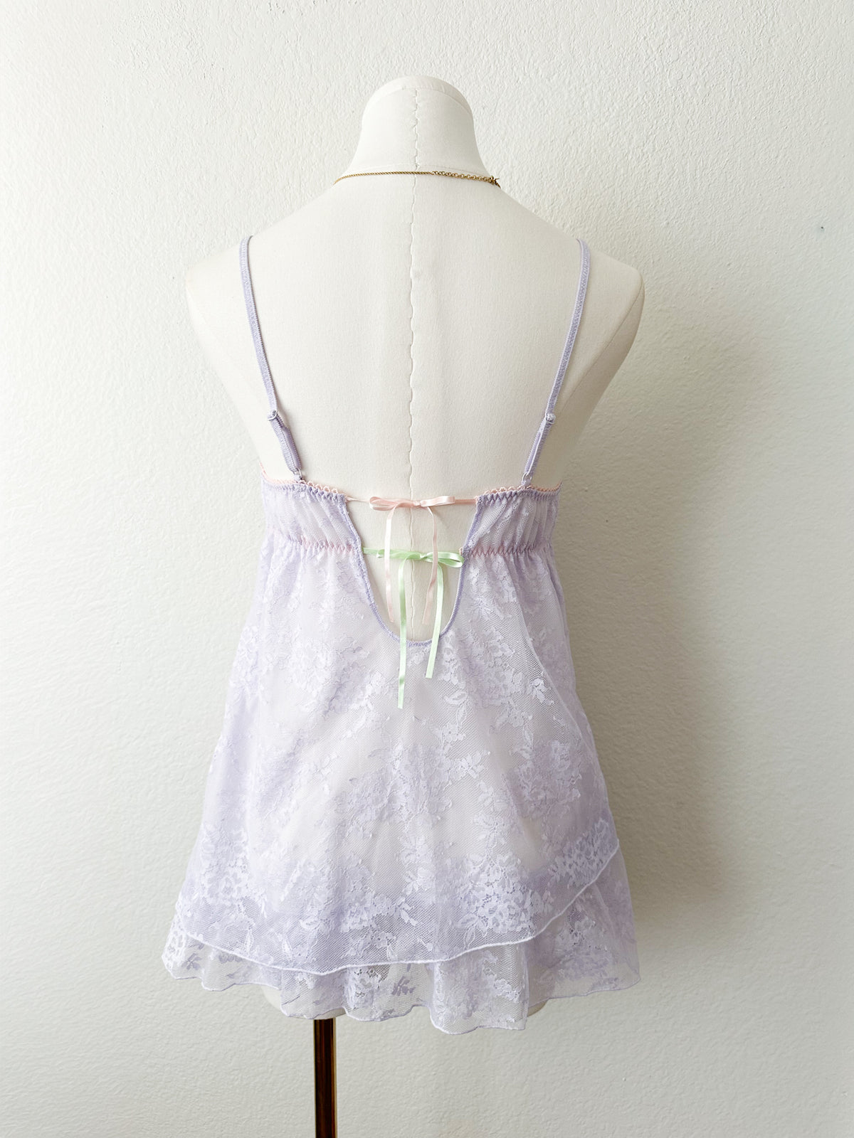 Lavender Fairy Lace Babydoll Set