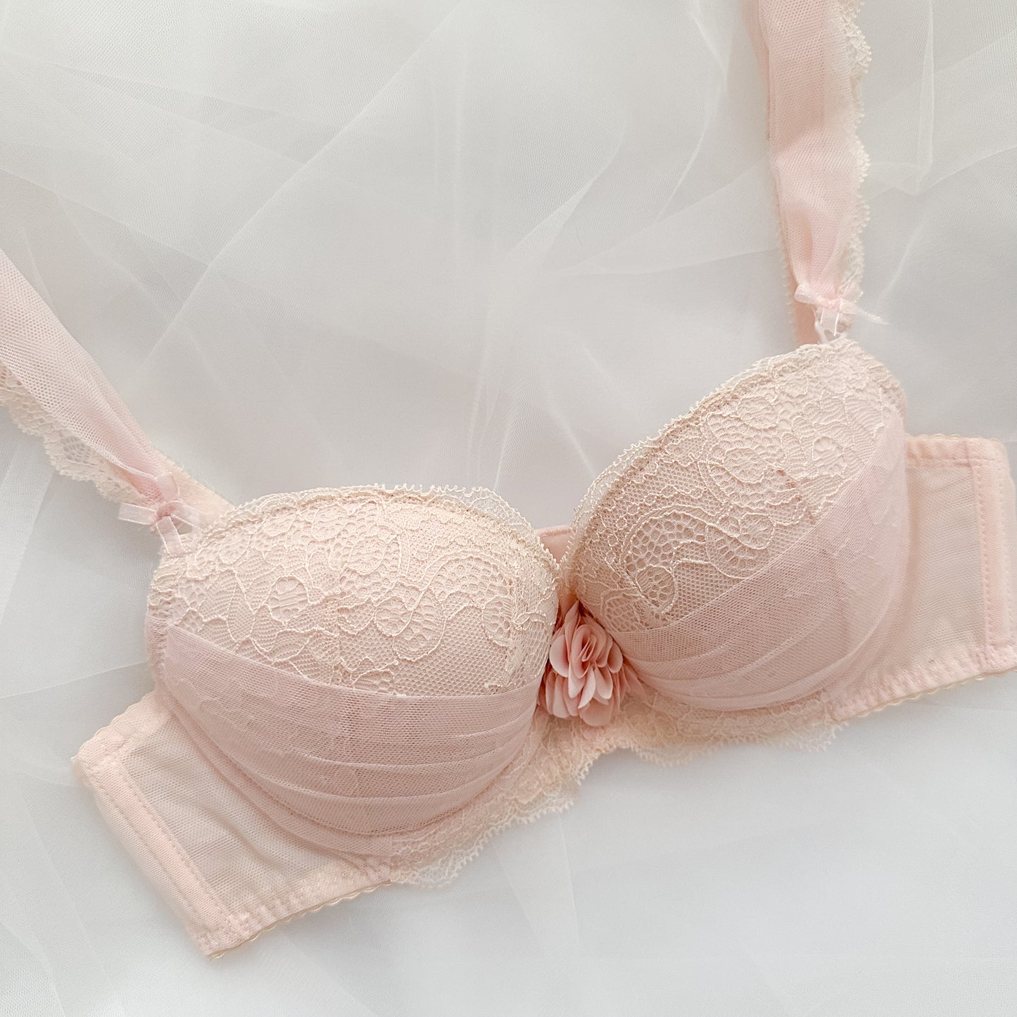 Enchanted Blush Bloom Bra