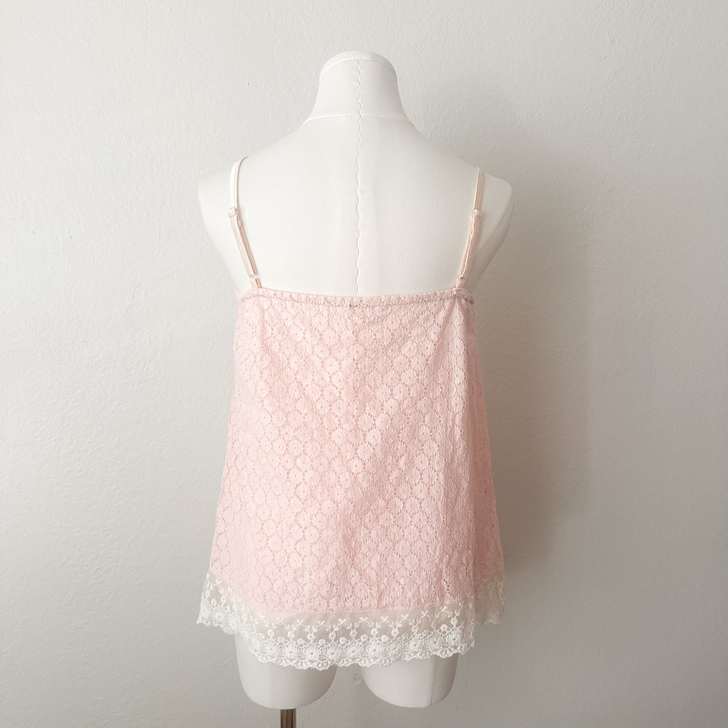 Coquette Blush Lace Cami