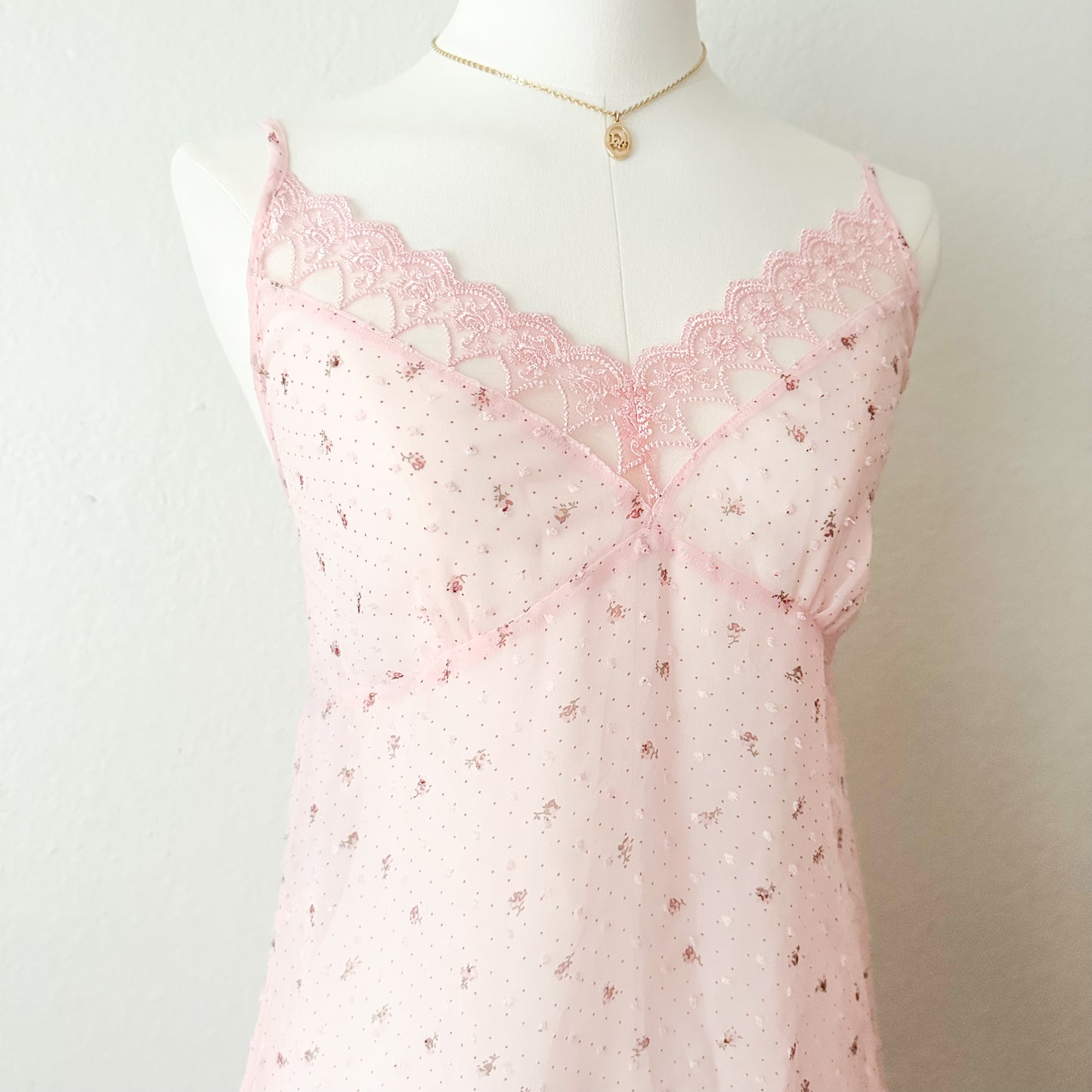Sheer Rosebud Fairy Slip