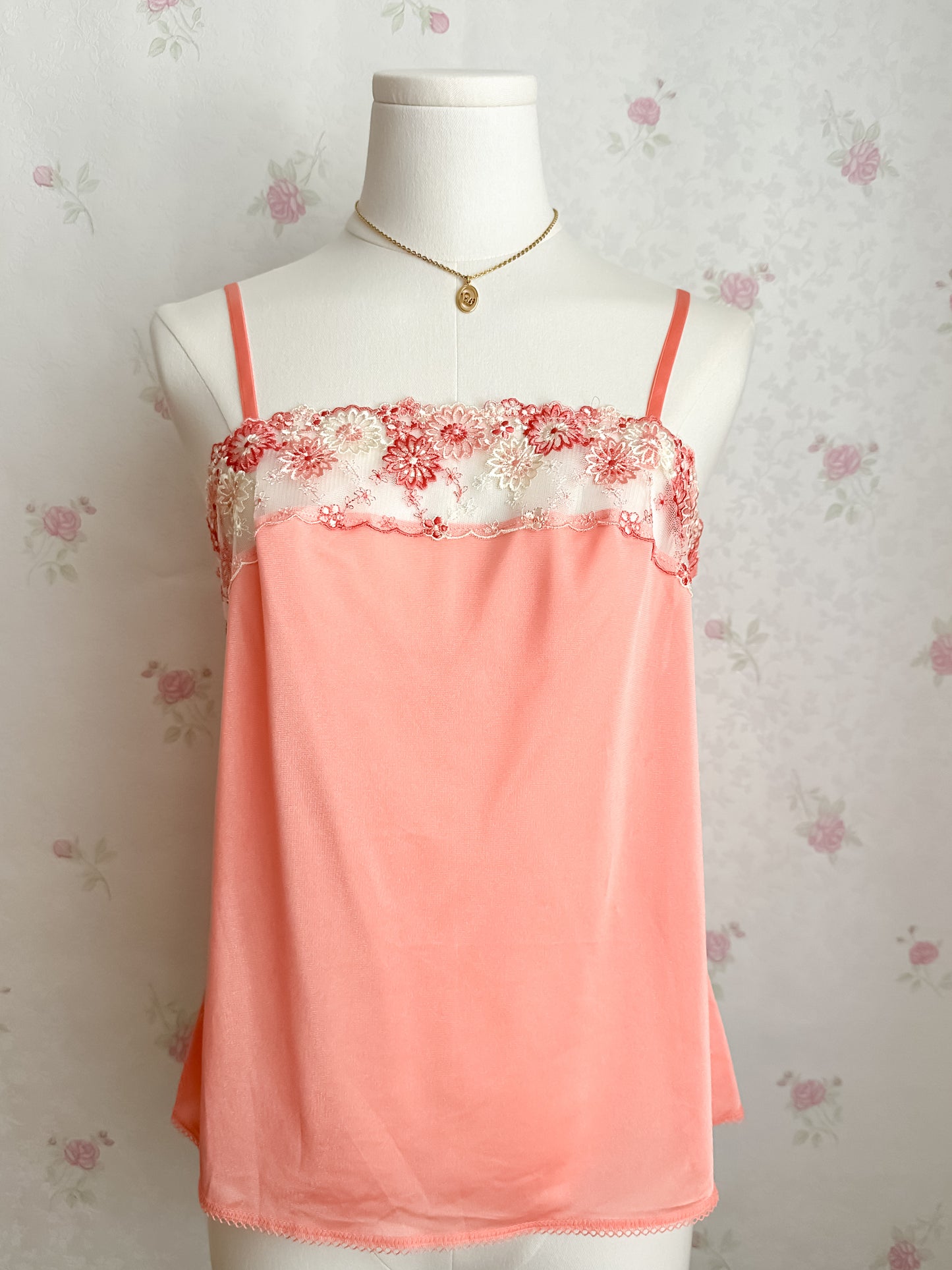 Floral Embroidery Camisole