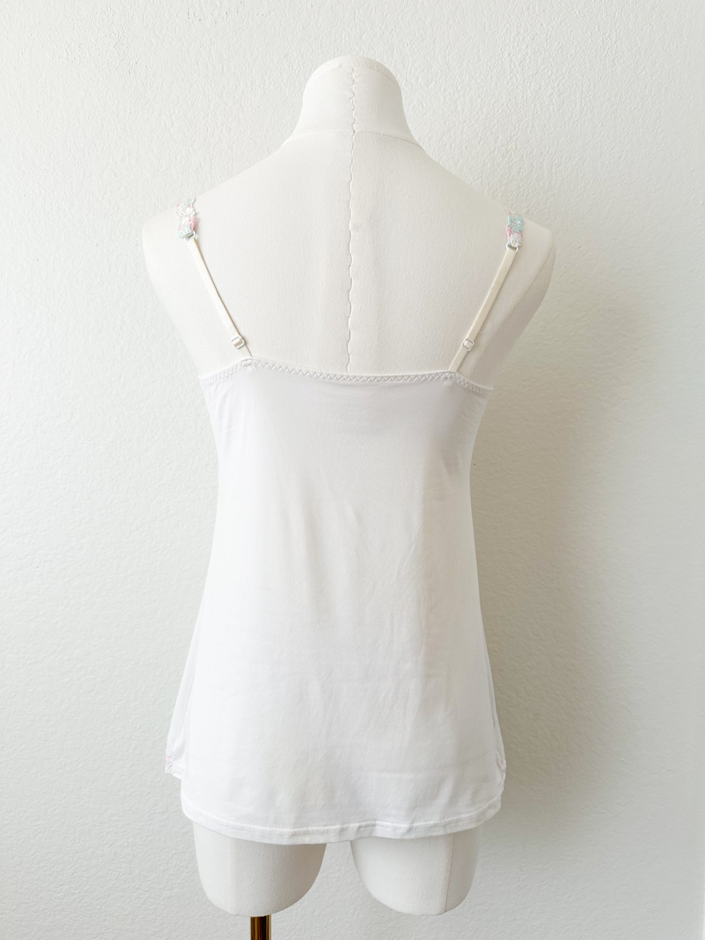 Pastel Mist Embroidery Camisole