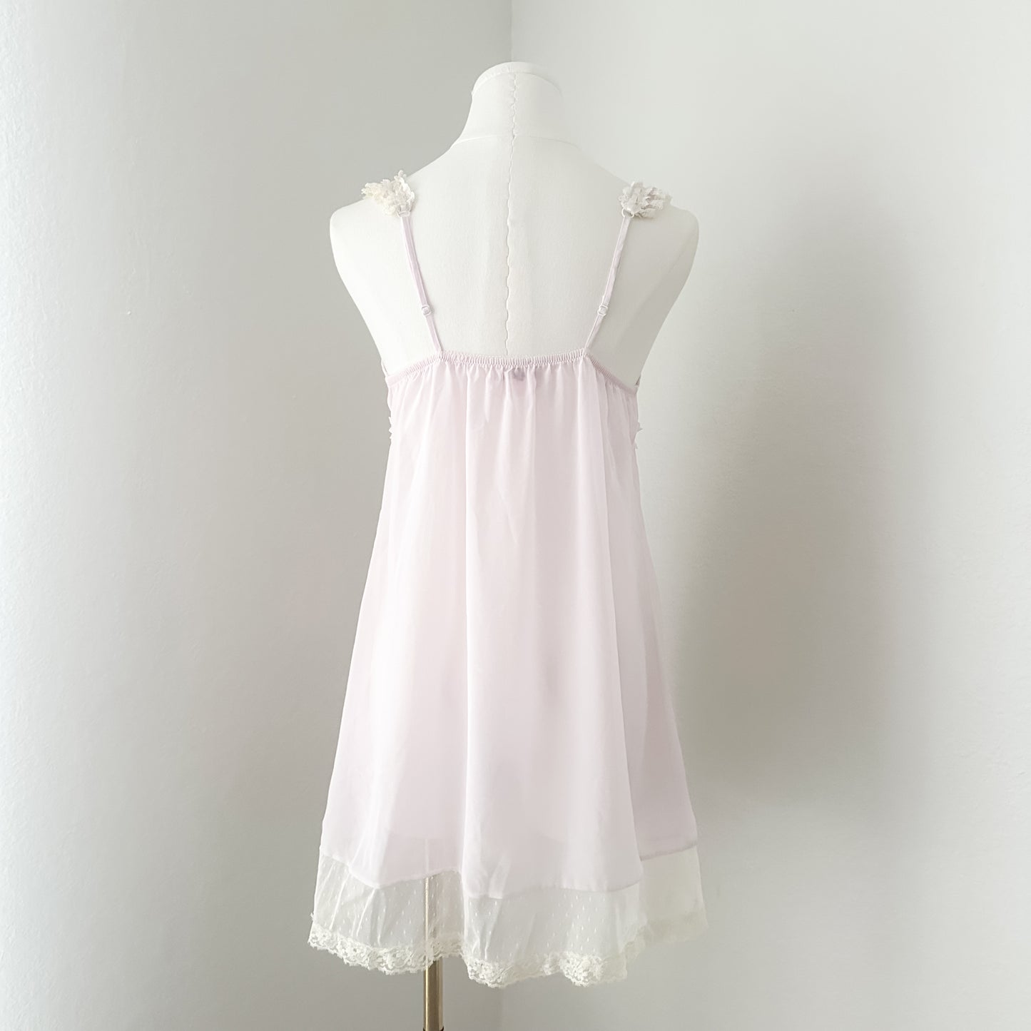 Sheer Violet Lace Babydoll