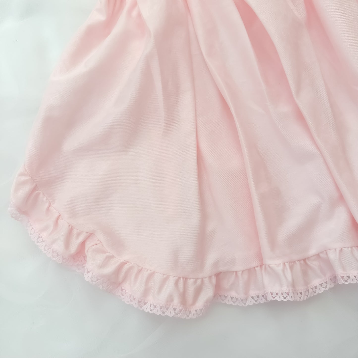 Semi Sheer Vintage Blush Babydoll