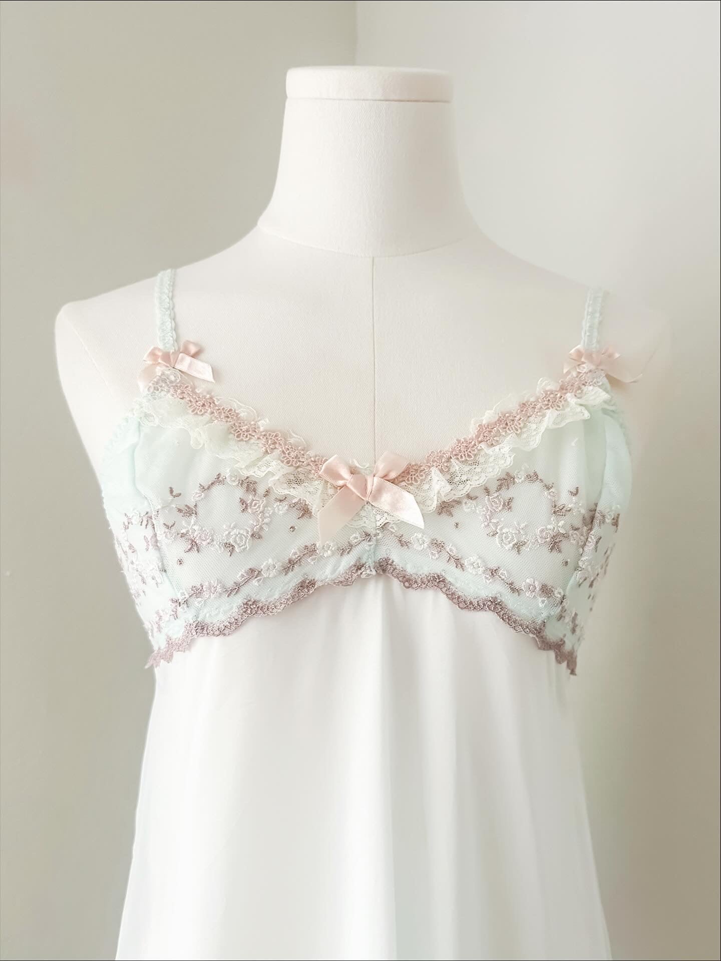 Mint Cream Dew Slipdress