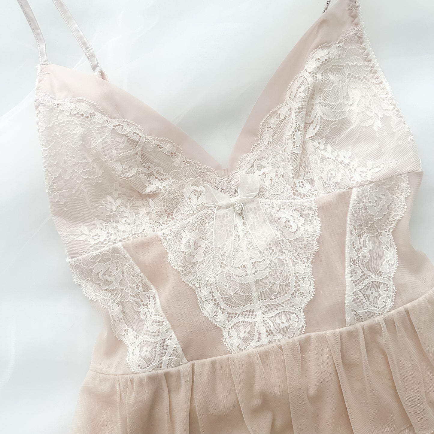 Ruffle Lace Darling Slipdress
