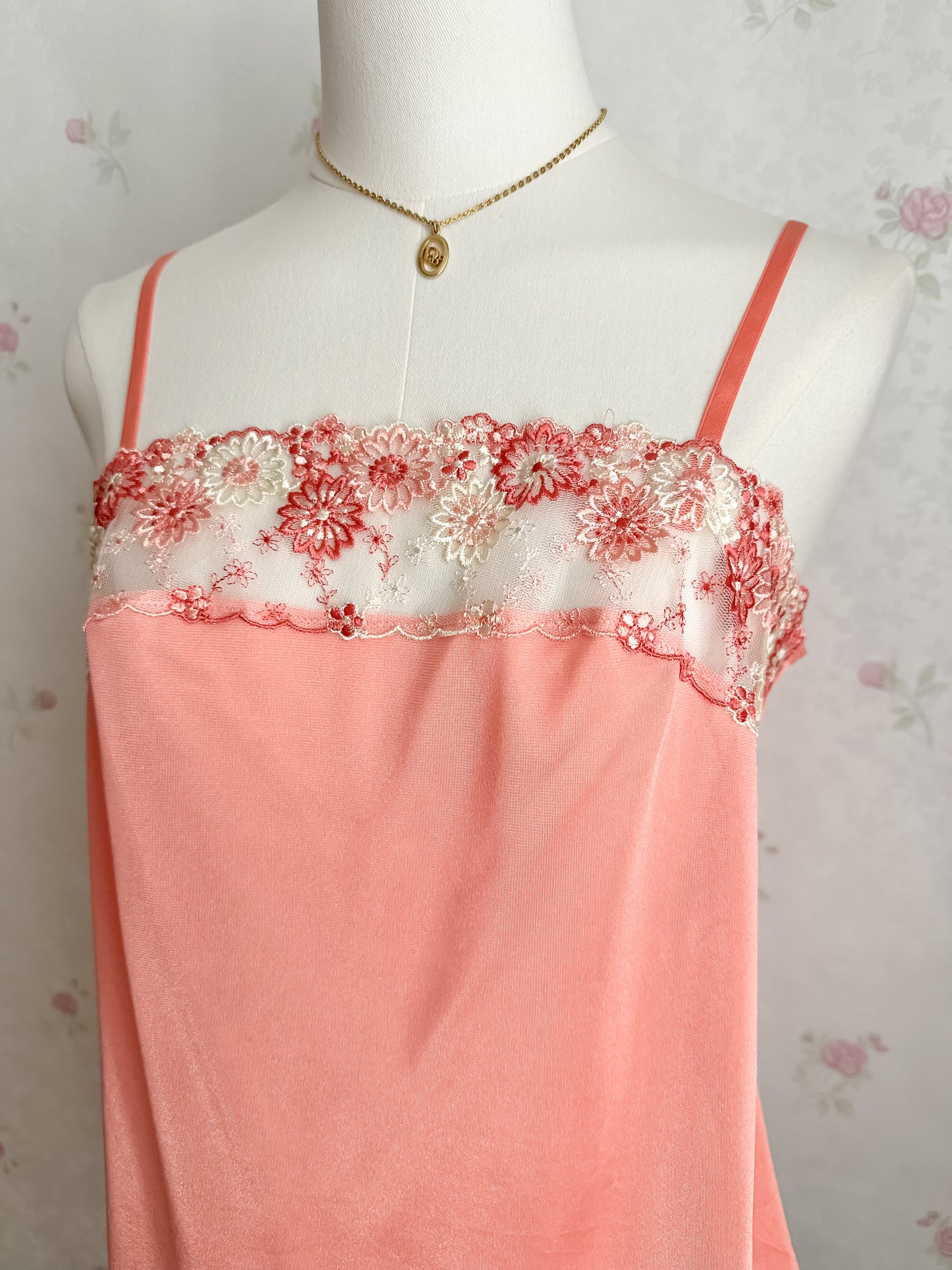 Floral Embroidery Camisole