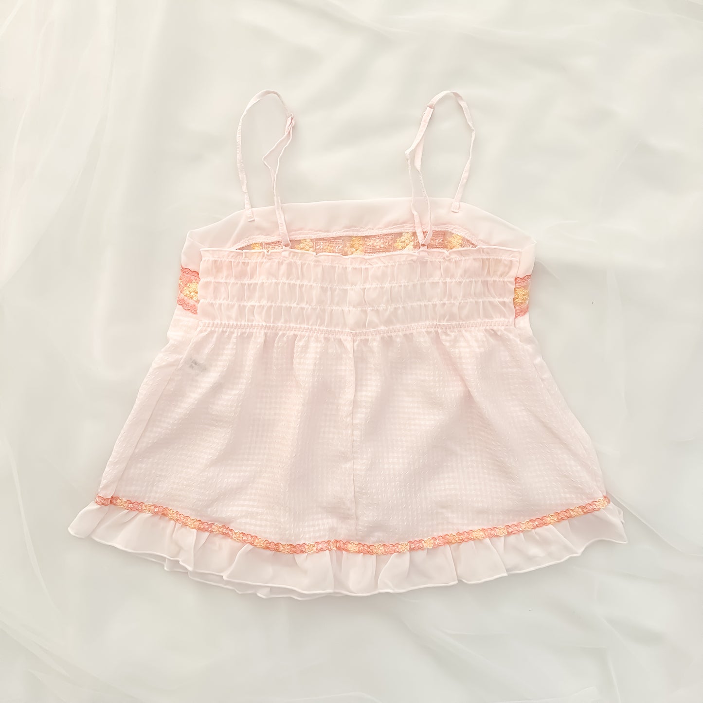 Japanese Soft Pink Babydoll Camisole