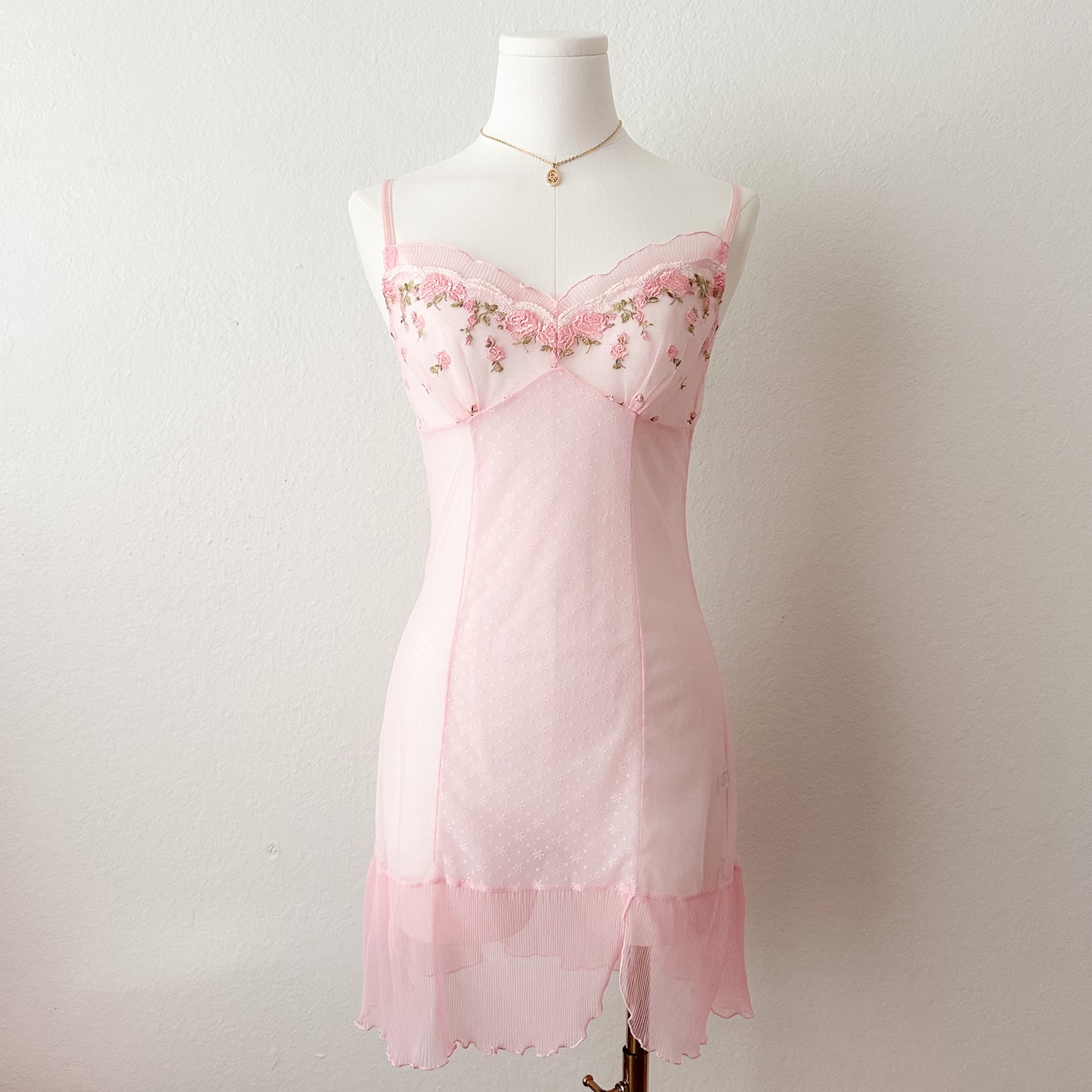 Sheer Rosebud Blooming Slip
