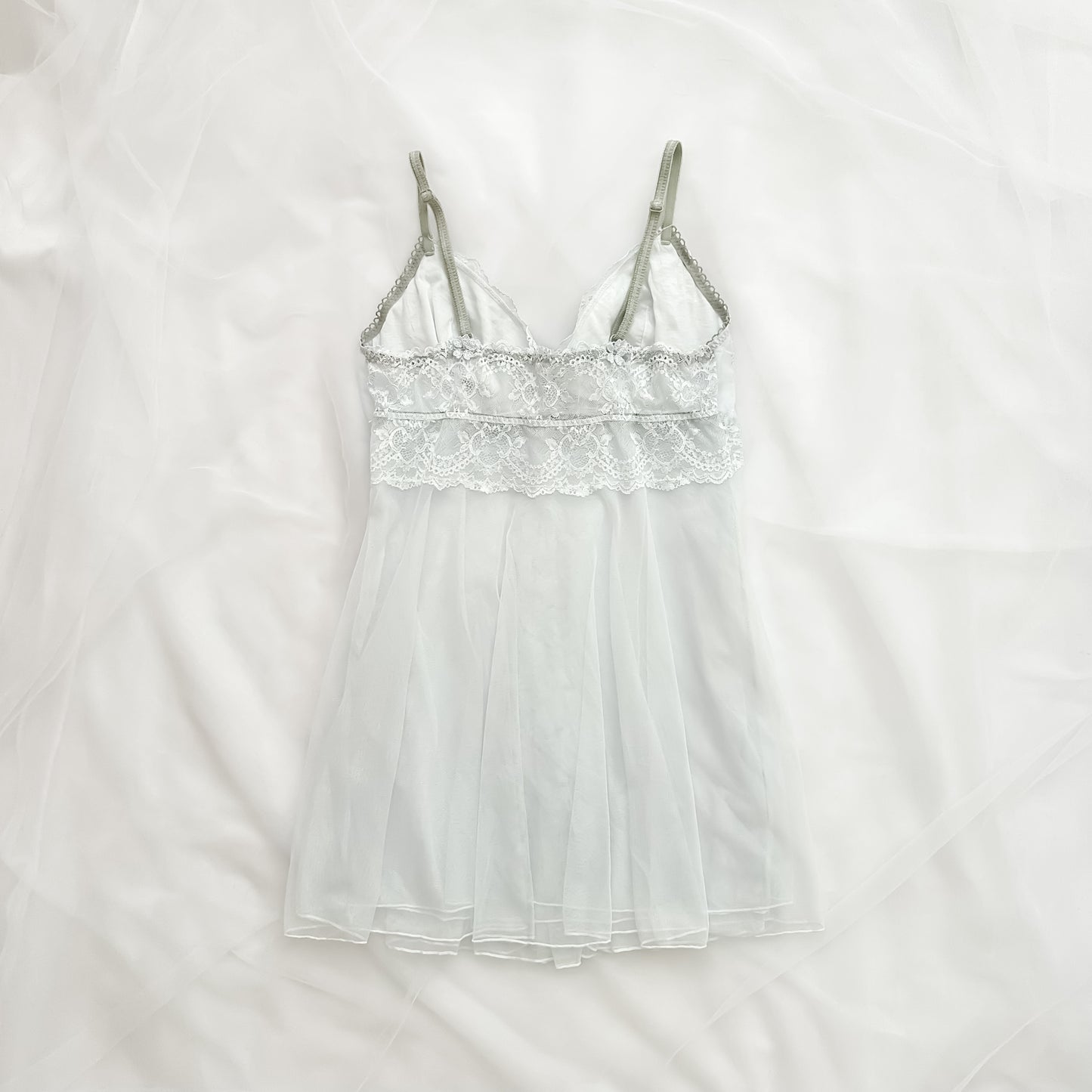 Frosted Bloom Babydoll Slip