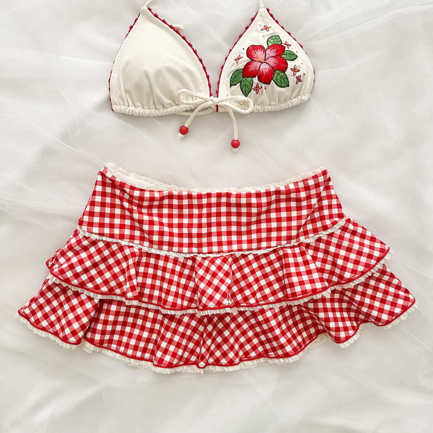 Tropical Hibiscus Bikini Set