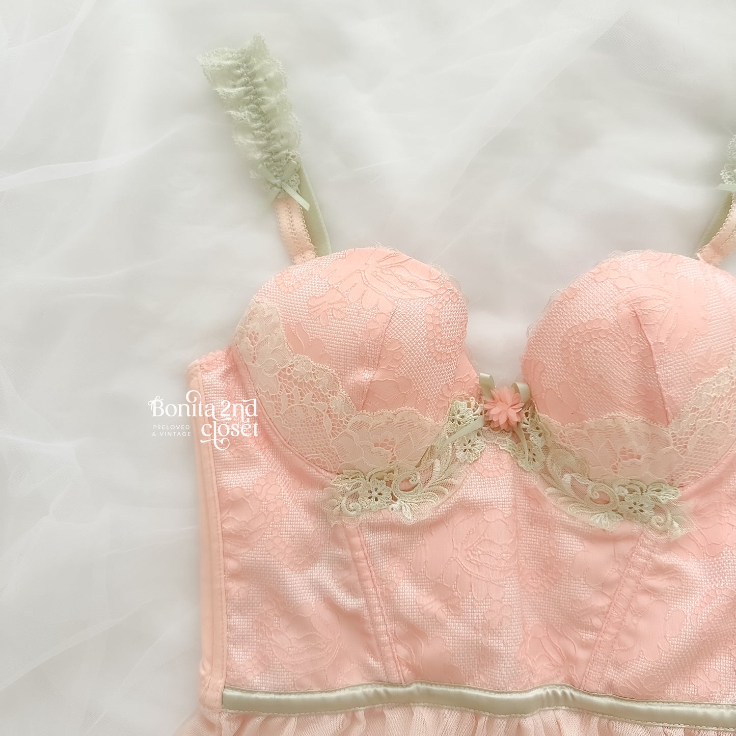 Coquette Floral Fairy Lacey Corset 32B