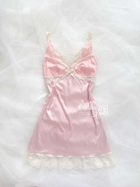 Satin Rosaline Slipdress