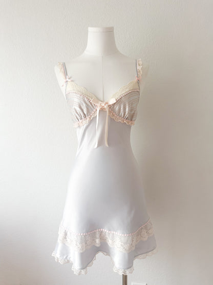 Pearl Satin Reverie Slipdress