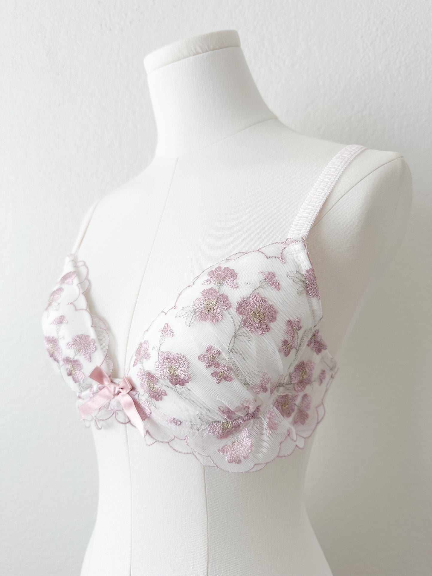 Blush Sakura Lace Bra Set