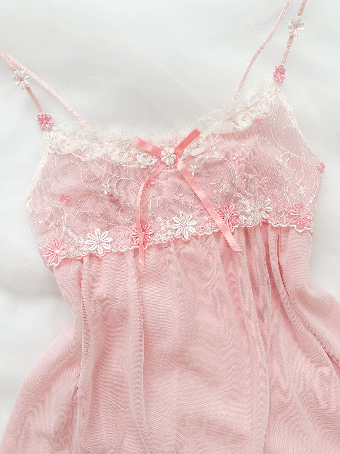 Pink Daisy Floral Camisole