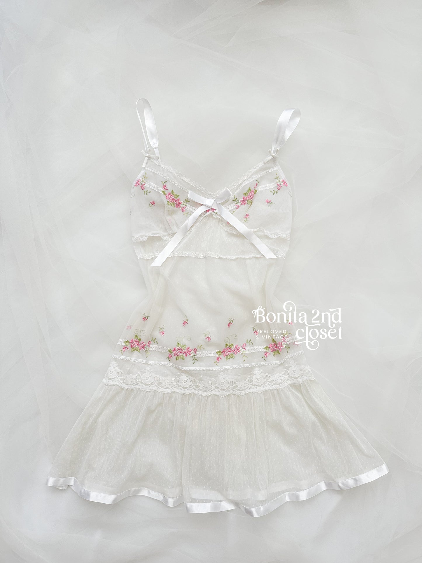 Irovy Rose Veil Slipdress