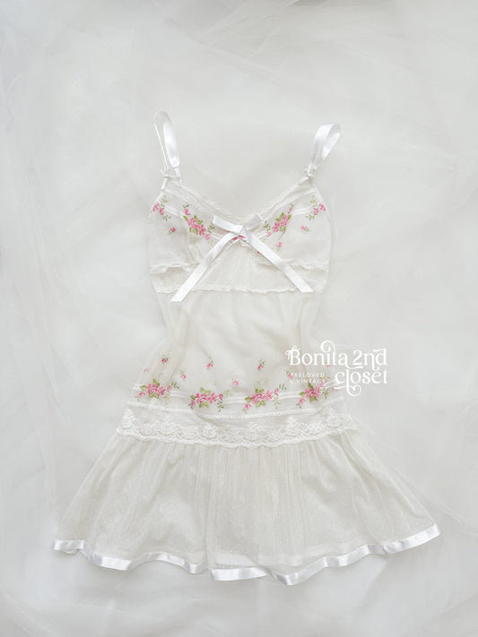 Irovy Rose Veil Slipdress