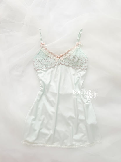 Mint Cream Dew Slipdress